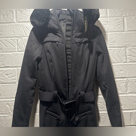 New Goldbergh Parry Waterproof Ski Suit in Black Size 6 - Picture 2 of 10